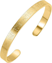 Elegant Allah Gold Cuff Bracelet