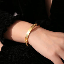 Elegant Allah Gold Cuff Bracelet