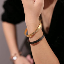 Elegant Allah Gold Cuff Bracelet
